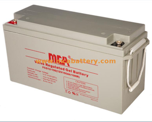 Bateria de gel de armazenamento inteligente 12V para casa